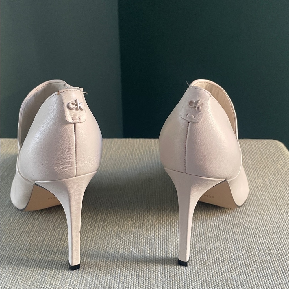 Calvin Klein White Ankle Boots - Picture 5 of 11